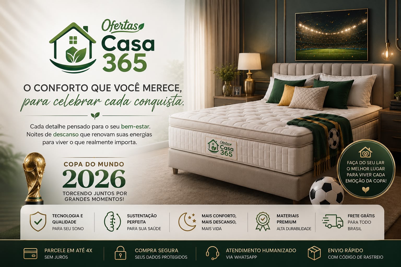 Conforto que você merece